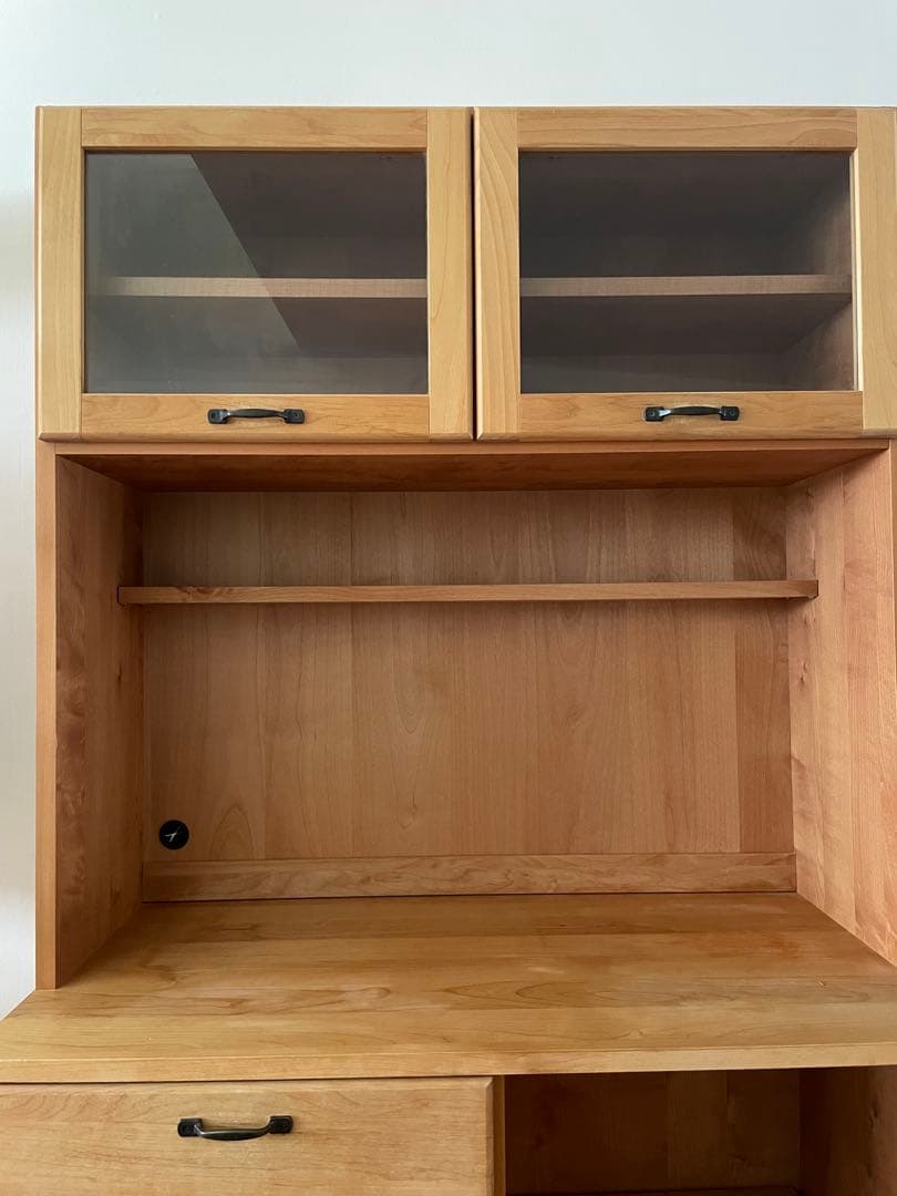 モモナチュラル MOMO natural アルダー オーク カップボード 食器棚