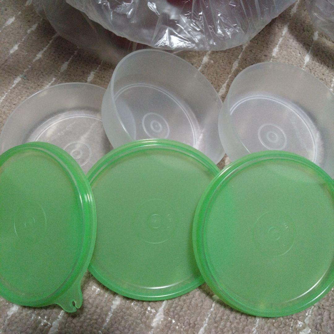 タッパーウェア　mayu　ハンドルコンテナ✕3