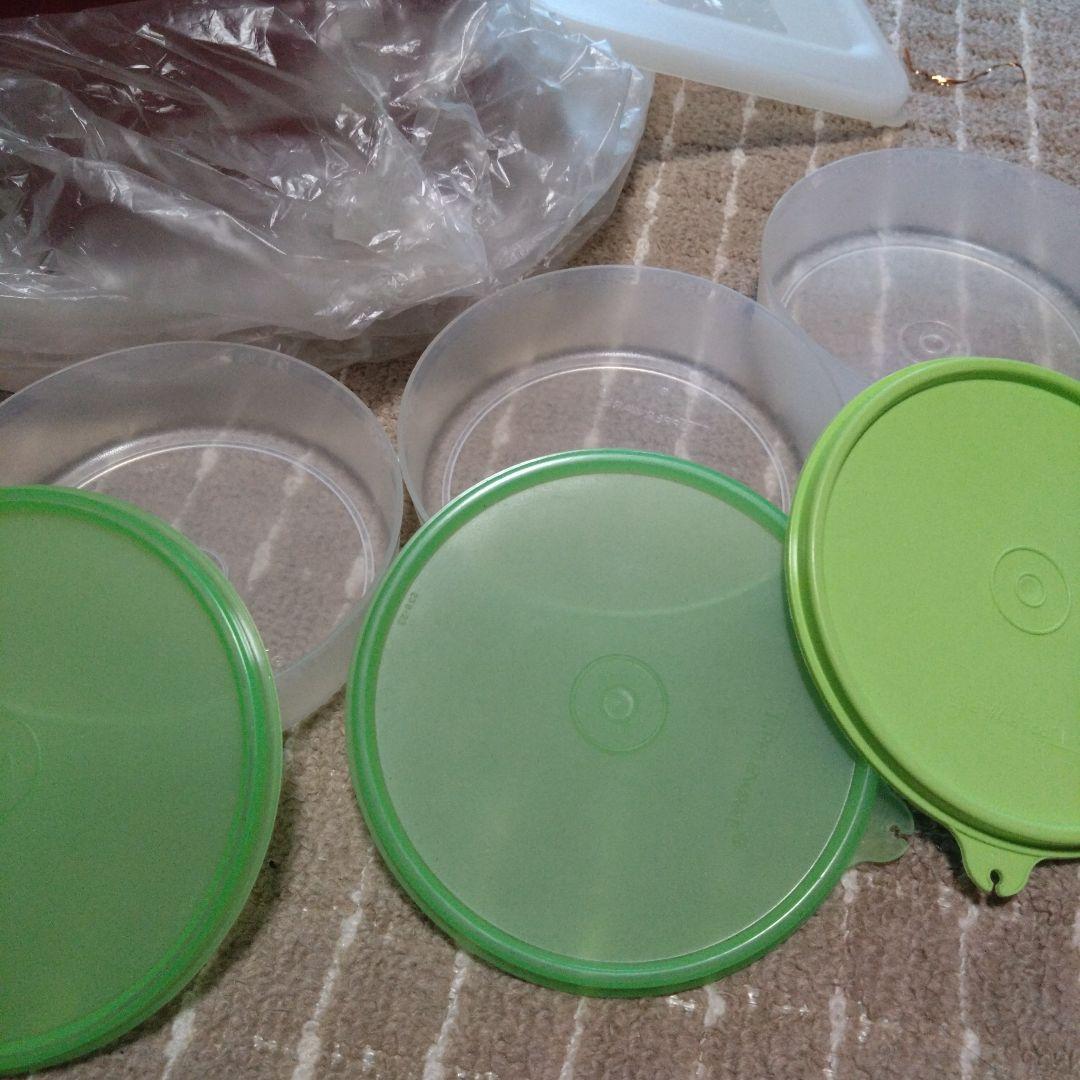 タッパーウェア　mayu　ハンドルコンテナ✕3