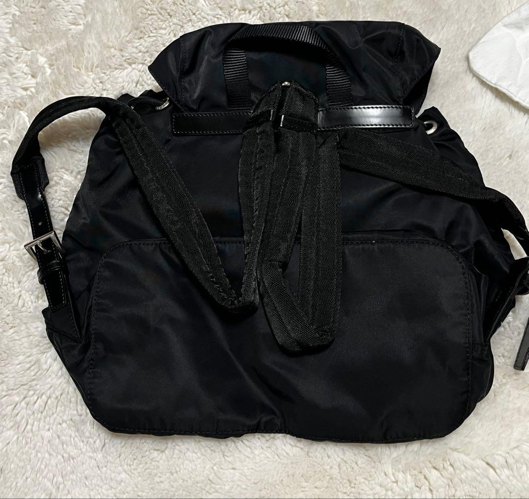 【新品未使用】 PRADA ブラック ナイロン バックパック
