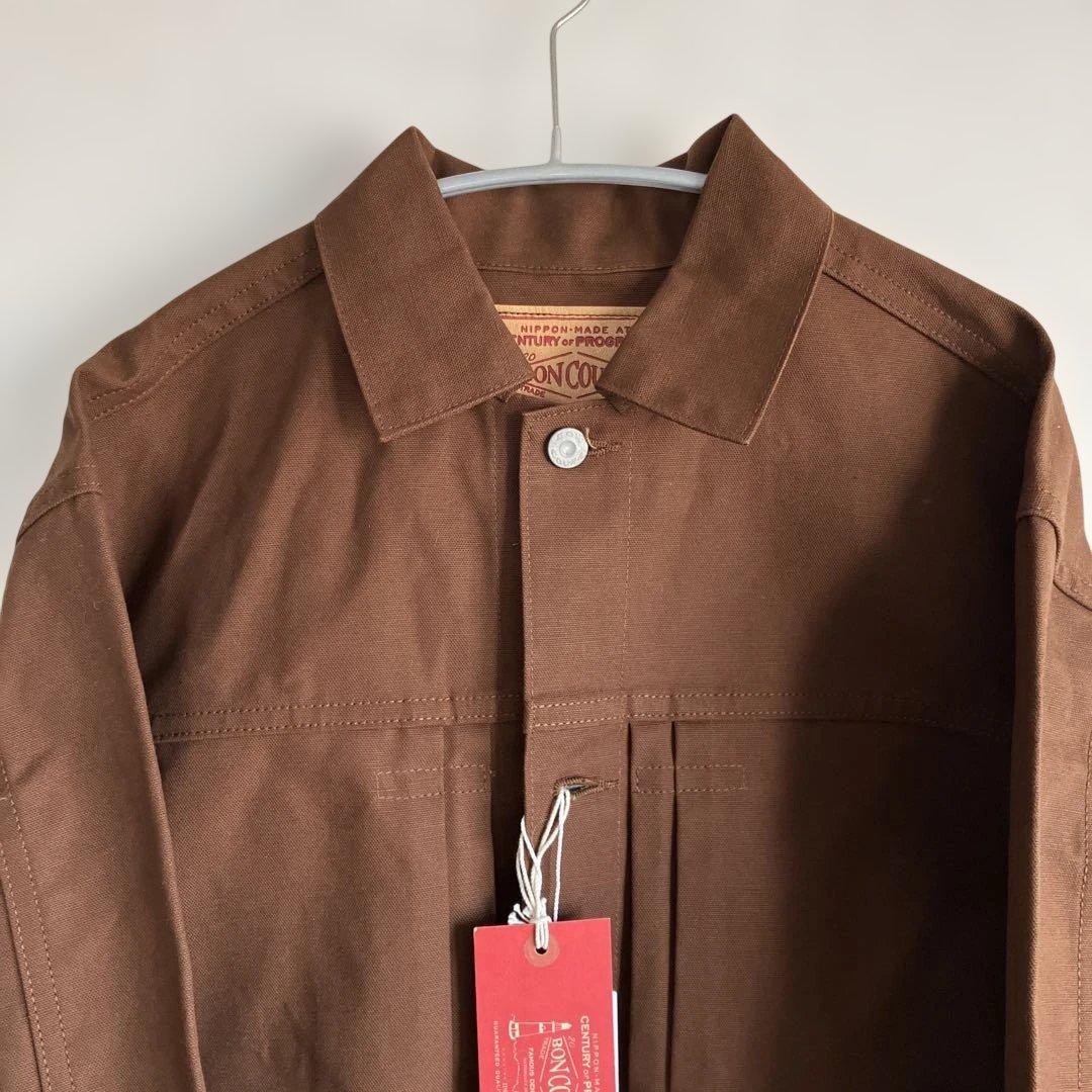新品　BONCOURA ブラウンダック Gジャン 1st type