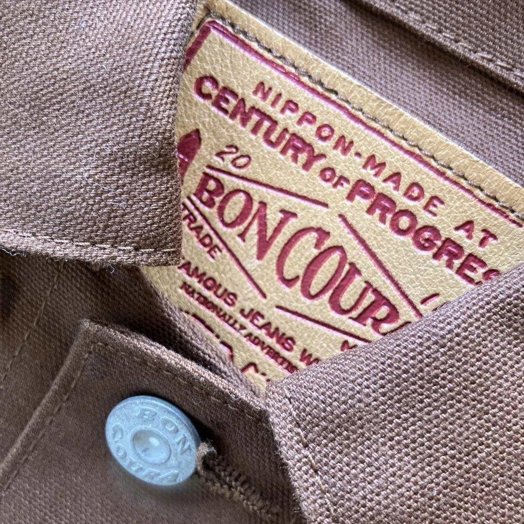 新品　BONCOURA ブラウンダック Gジャン 1st type