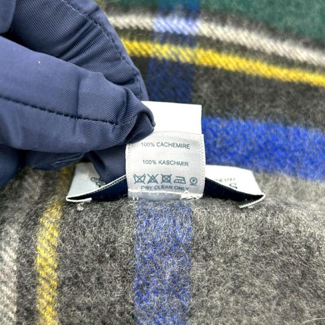 ほぼ未使用 ジョンストンズ オブ エルガン 大判 ストール カシミア マフラー