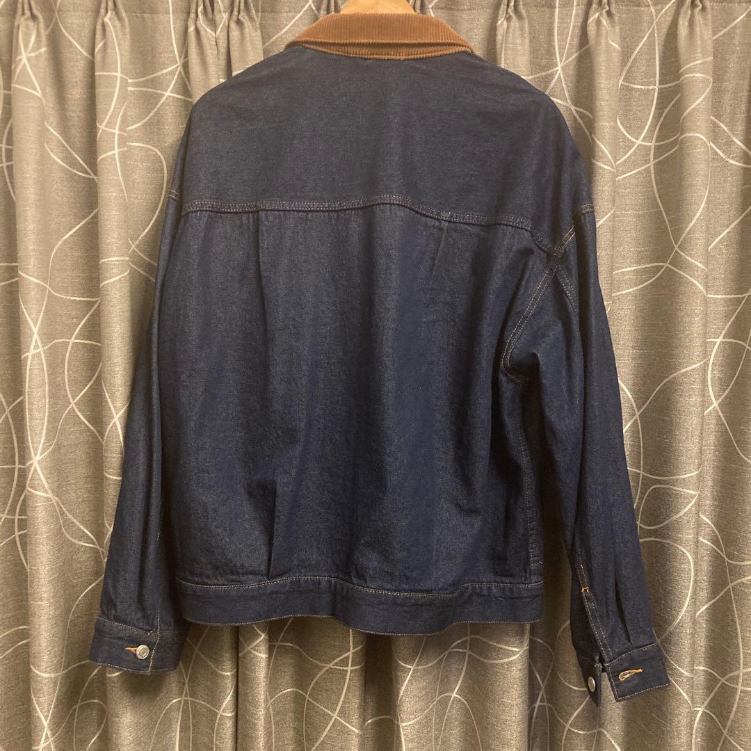 フリークスストア 濃紺デニムジャケット コーデュロイ襟 - メルカリ