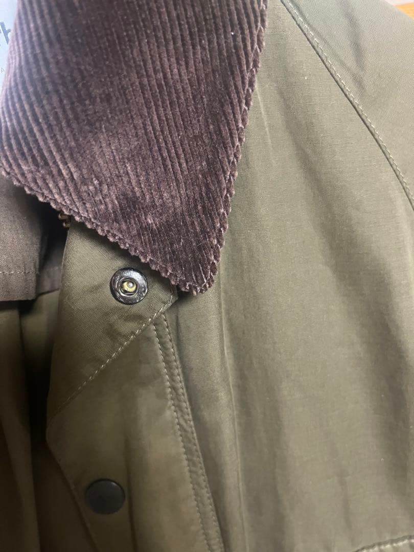 バブアー BEDALE “ピーチスキン” クロス ビームス別注