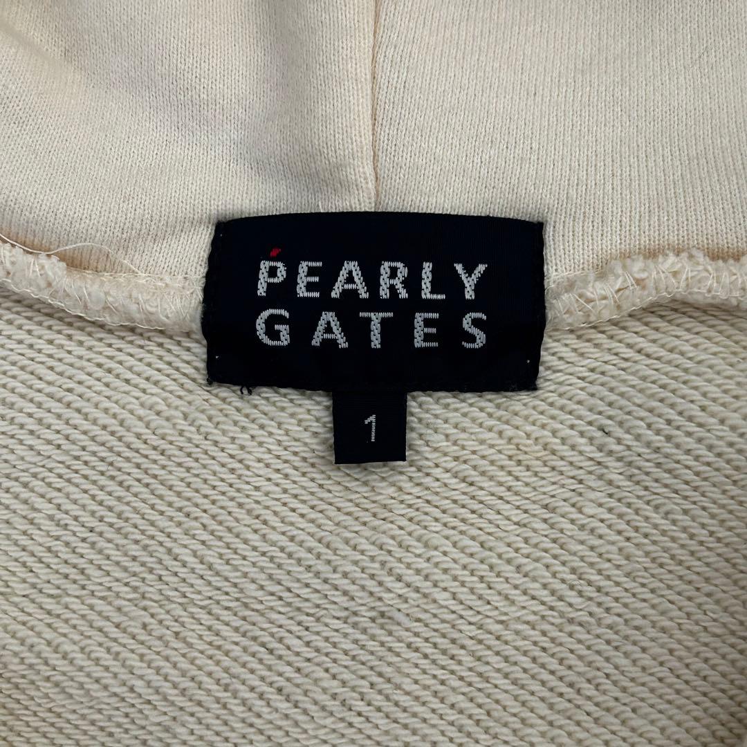 パーリーゲイツ　ワッペンパーカー　レディース　サイズ1