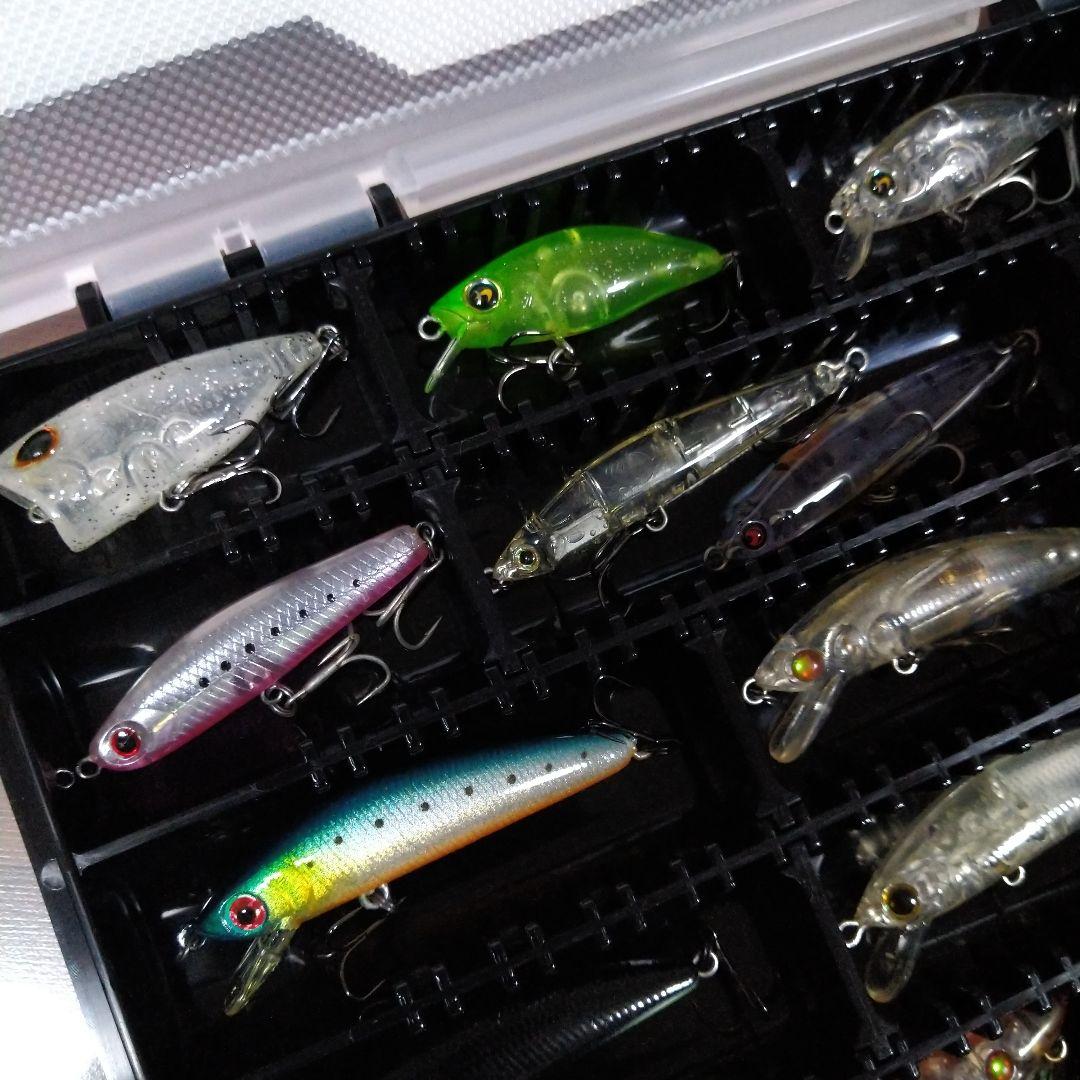 中古】メバル プラグ27セット（ケース2個付き） メバリングハード