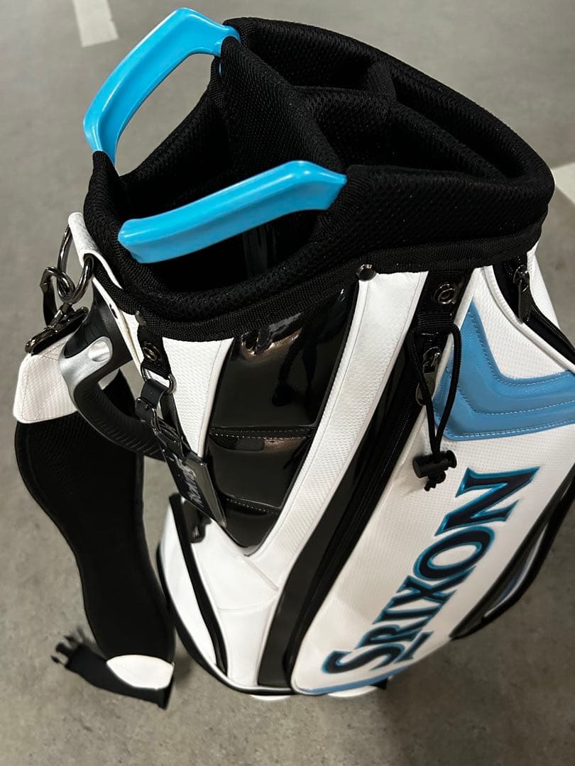 Srixon 軽量キャディバッグ ホワイト・ブルー