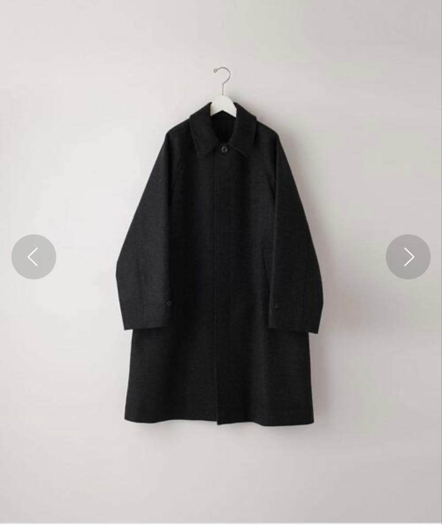 steven alan バルマカーンコート ステンカラーコート ウールコート L