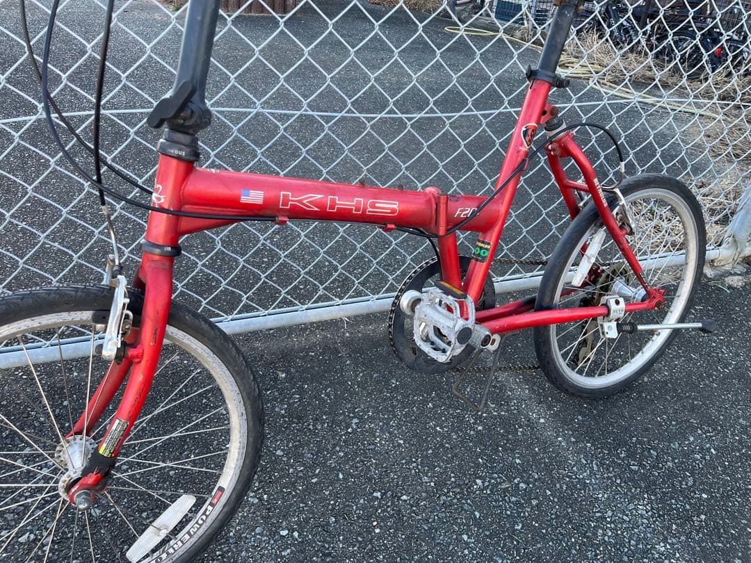 KHS F20-T REYNOLDS500 折り畳み自転車