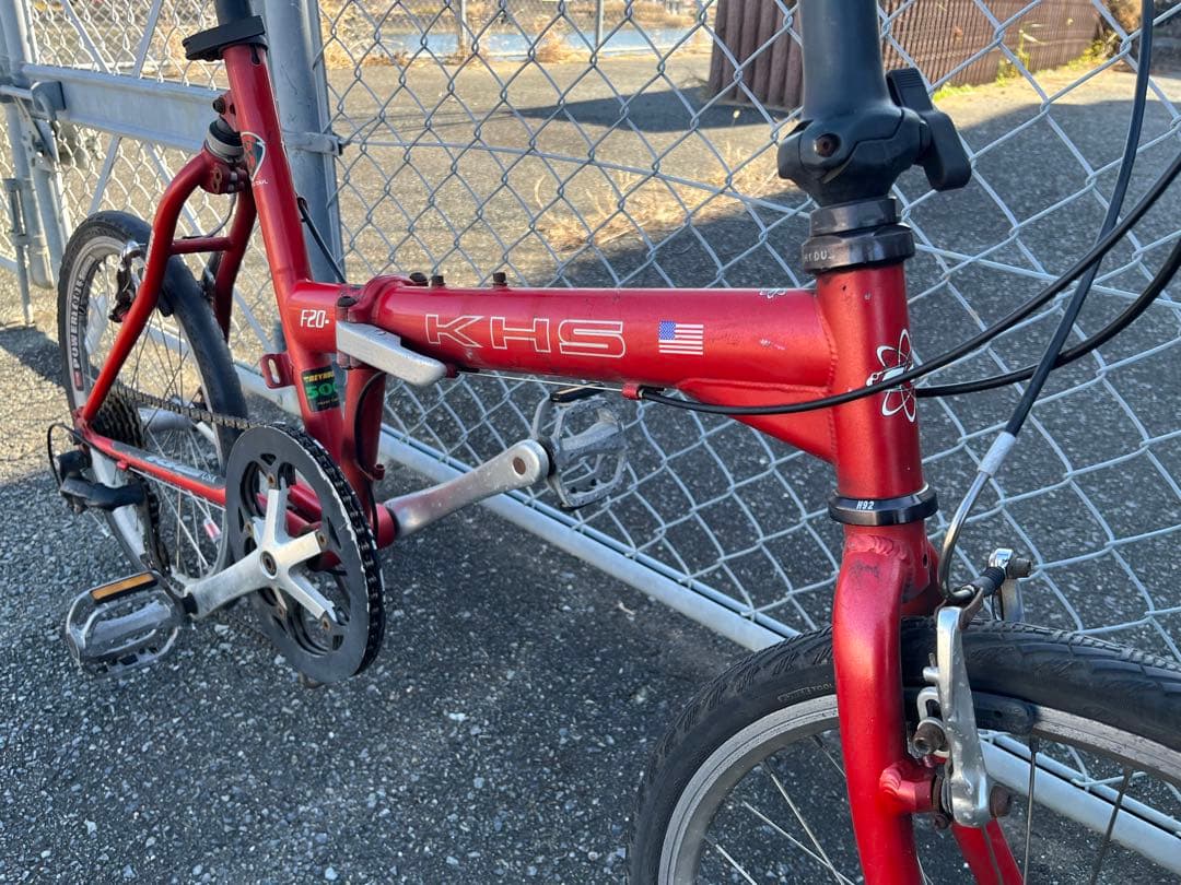 KHS F20-T REYNOLDS500 折り畳み自転車