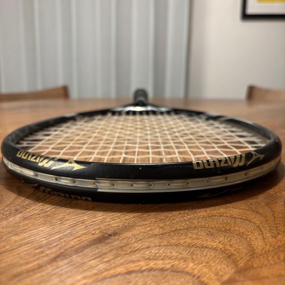 ヨネックス&ミズノ 2本セット グッズ付き 軟式 テニスラケット