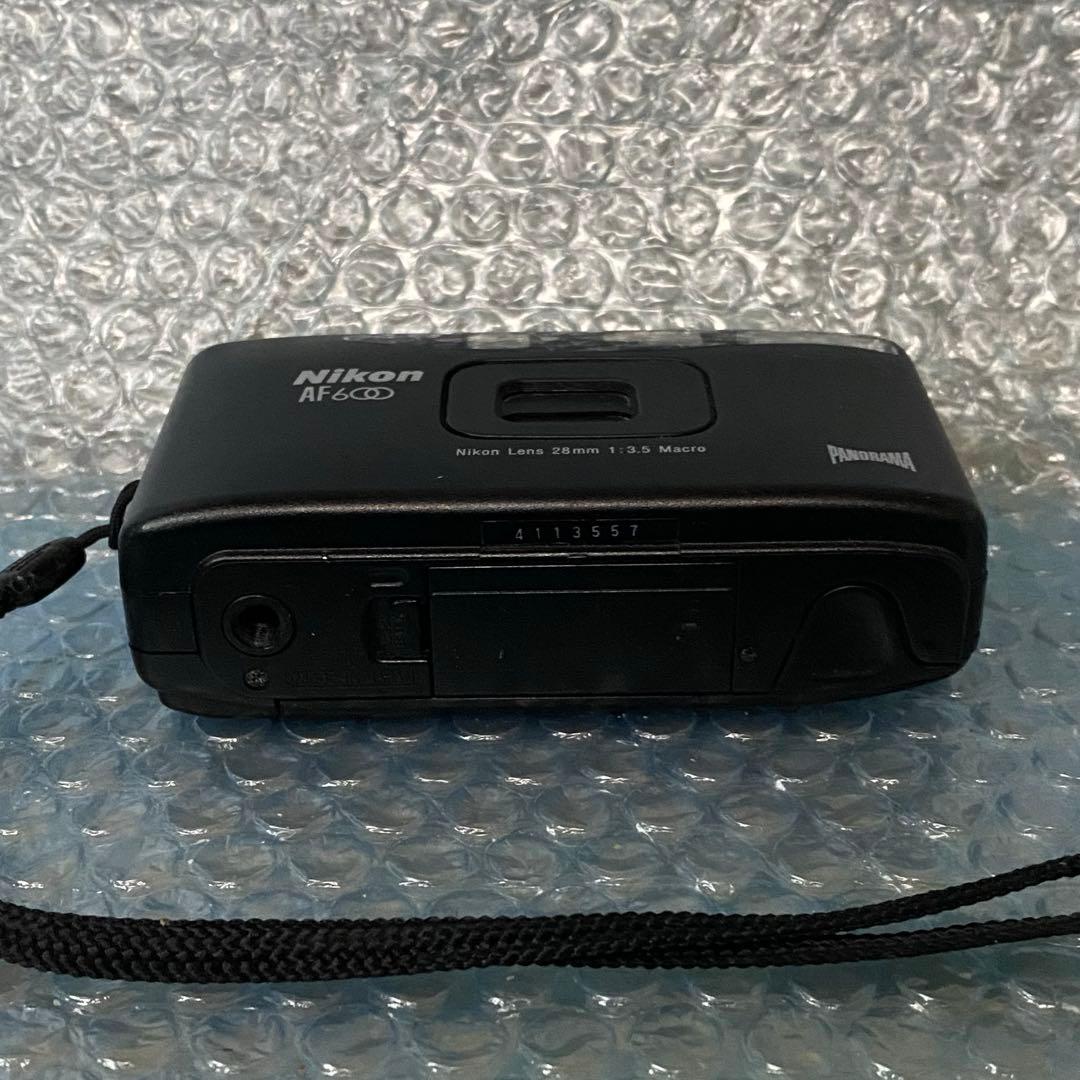 Nikon ニコン AF600 コンパクトフィルムカメラ ブラック