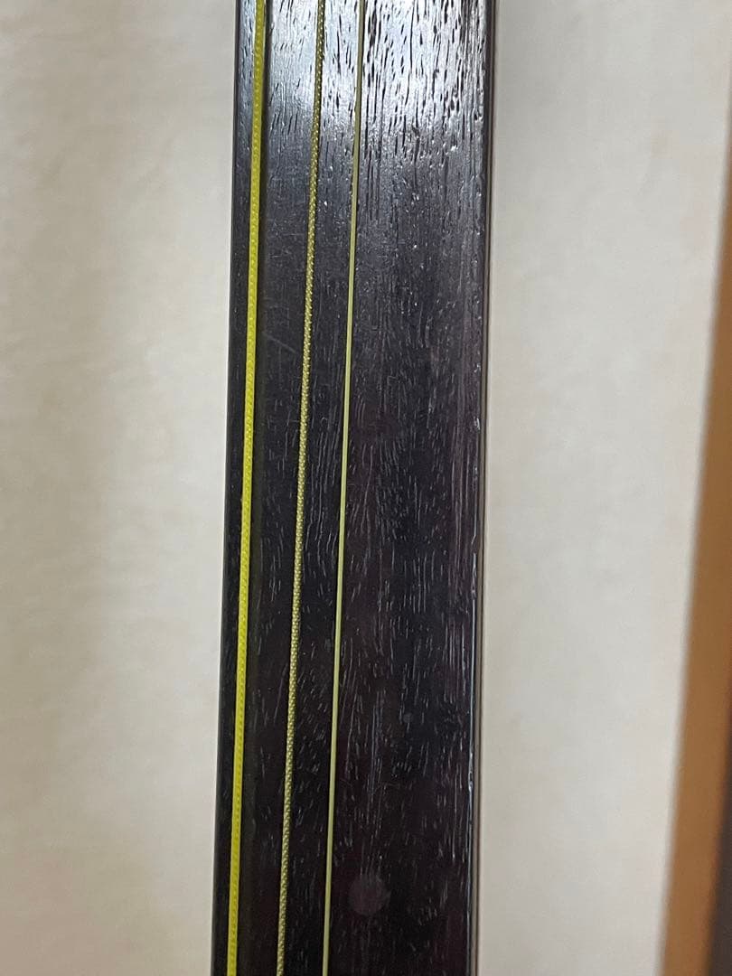 三味線　紫檀 金細　18k印　破れなし