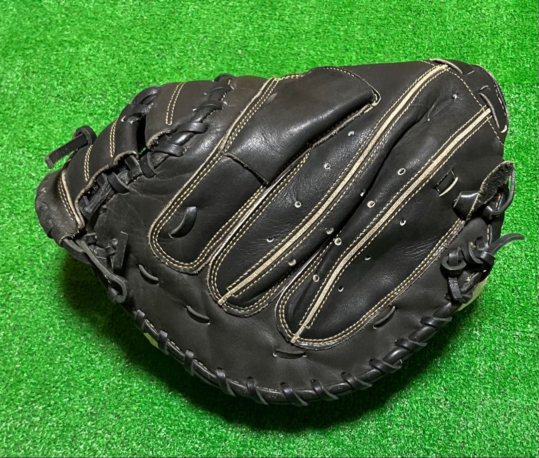 一般軟式 野球 キャッチャーミット SSK ブラック エスエスケー 捕手