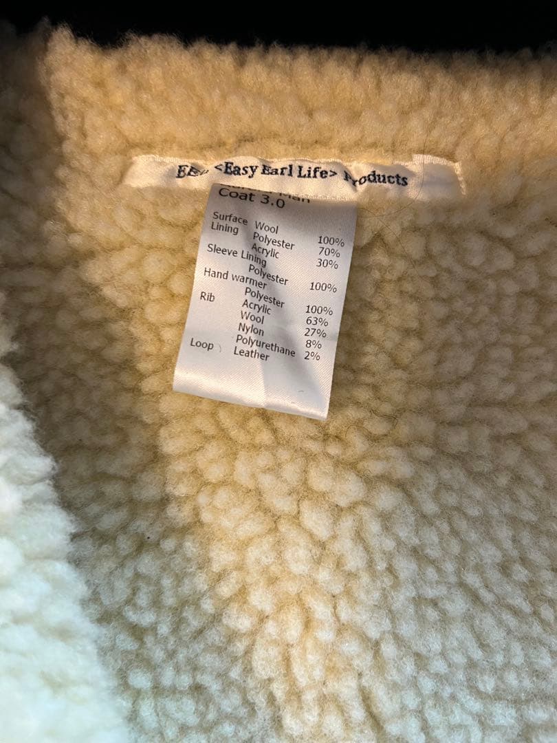 新品級 EEL イール Easy Earl Life ダッフルコート L - メルカリ