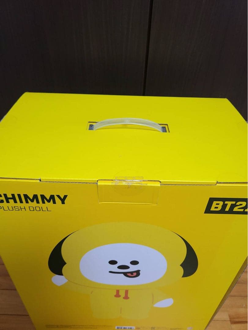 BT21 CHIMMYプラッシュドール ぬいぐるみ ジャンボ　たっとん