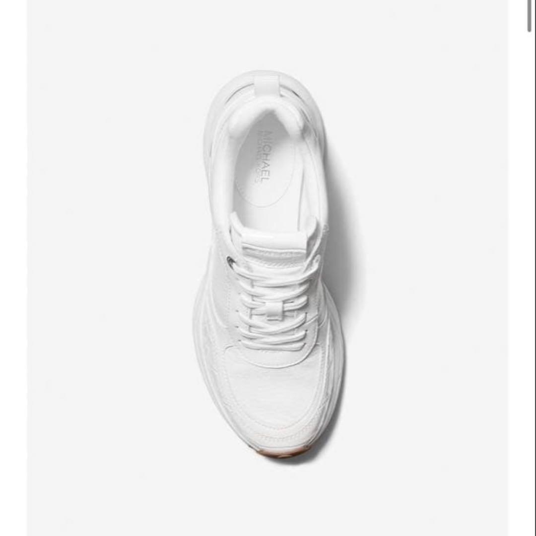 MICHAEL KORS KATRINA ホワイト スニーカー 厚底