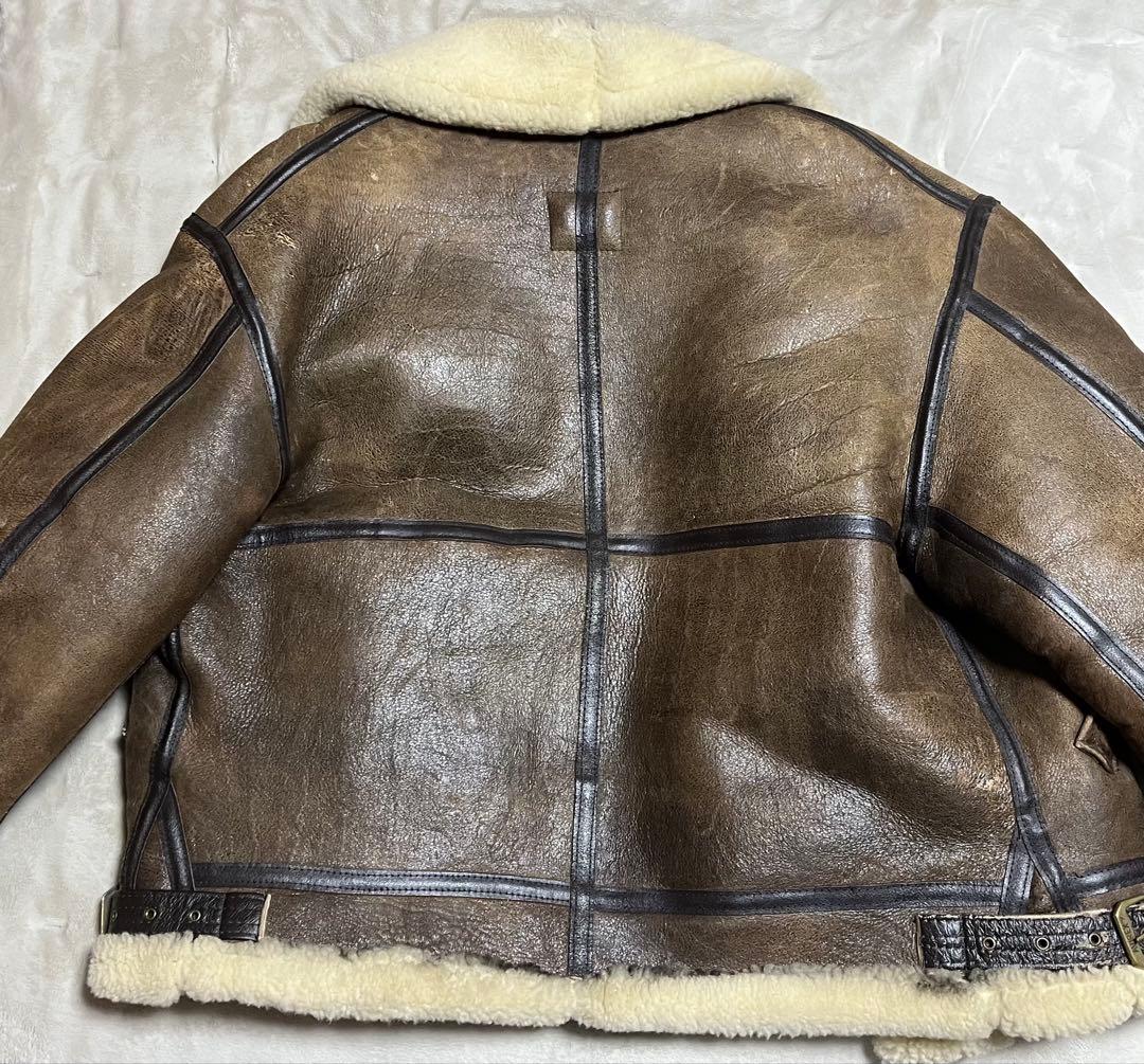 アヴィレックス　AVIREX ムートン TYPE B-3 フライトジャケット