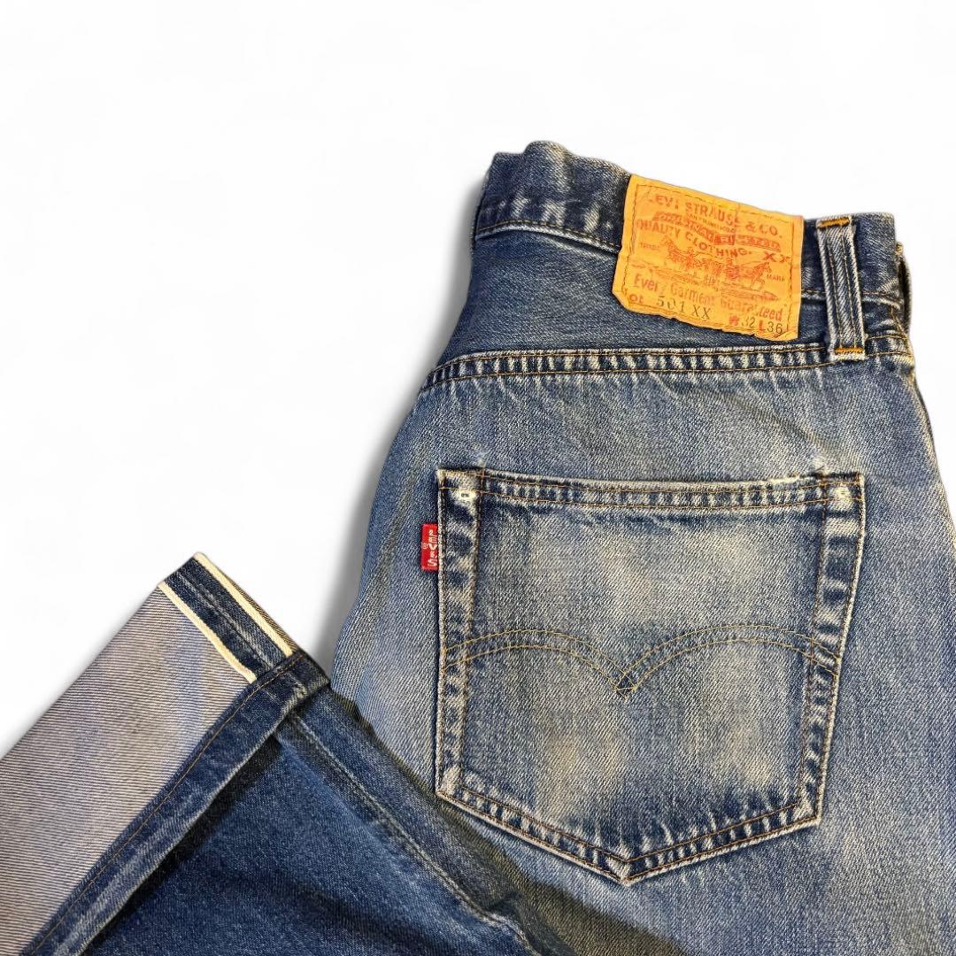Levi's 501XX 555 バレンシア 501 0004 W32 復刻 - メルカリ