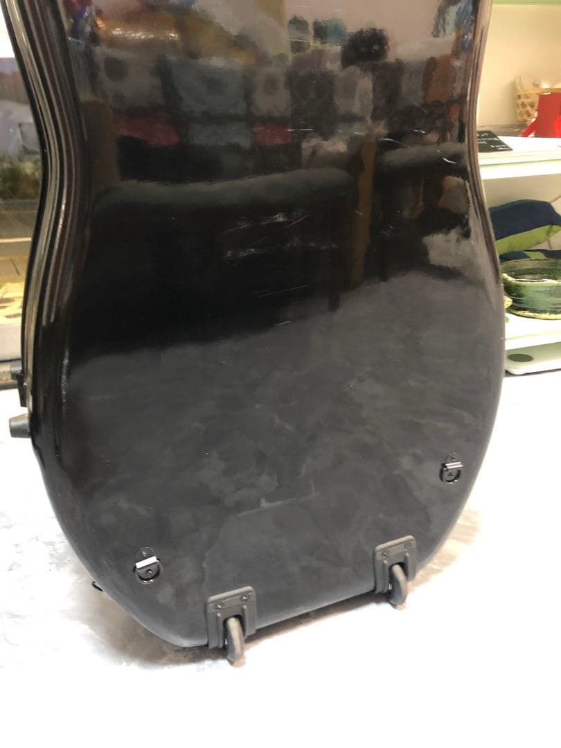 チェロ　ハード　ケース ブラック　￼ハードシェル　4/4