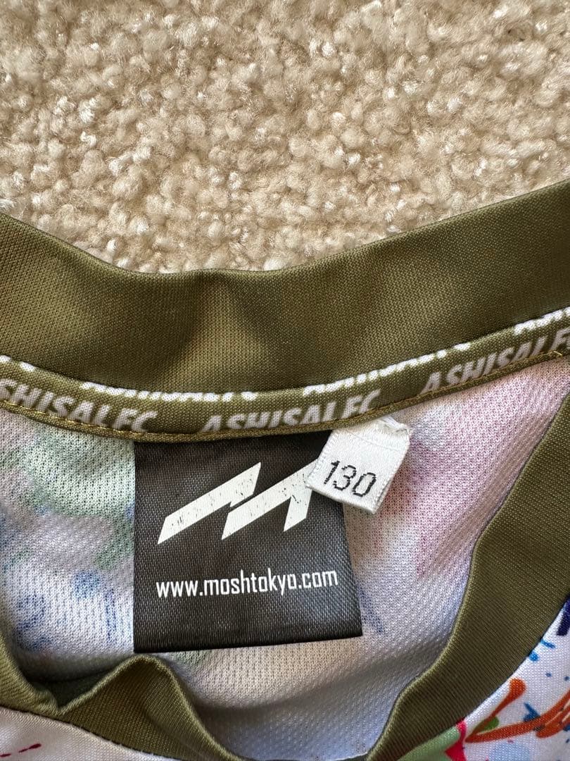 あしざるFC サッカーウェアセット サイン入り 130 のぶくん　7点セット