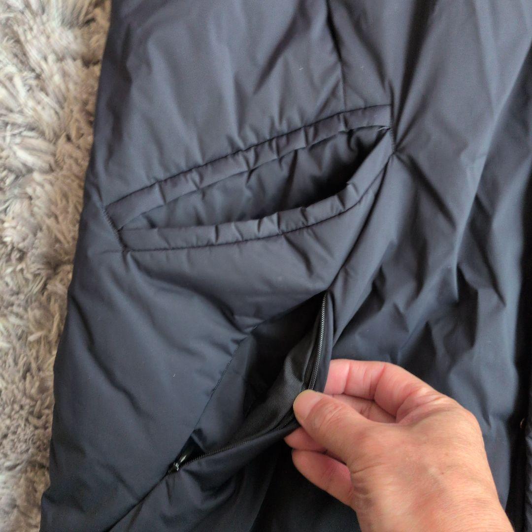 ■DESCENTEデサント■フーデッド中綿シンサレート NAVY・L