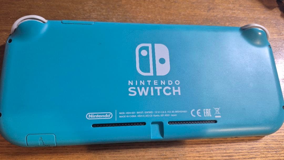 Nintendo switch lite ライトブルー　1448DZ