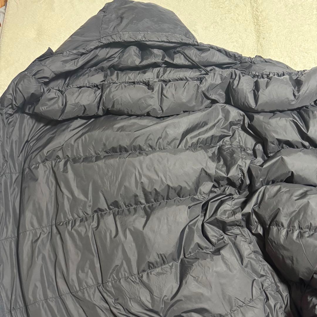 美品NANGAオーロラテックス　ダウンシュラフ450DX 寝袋　ブルー