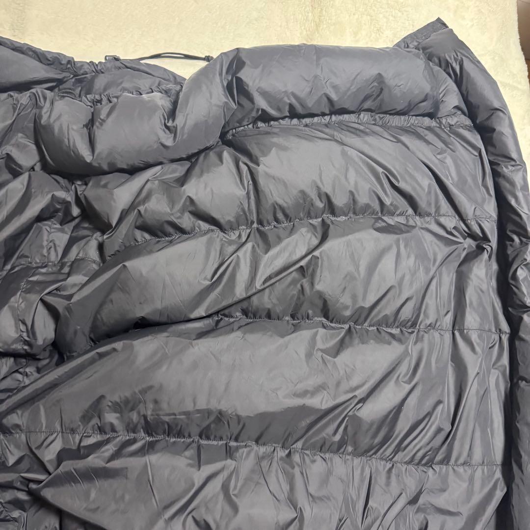 美品NANGAオーロラテックス　ダウンシュラフ450DX 寝袋　ブルー