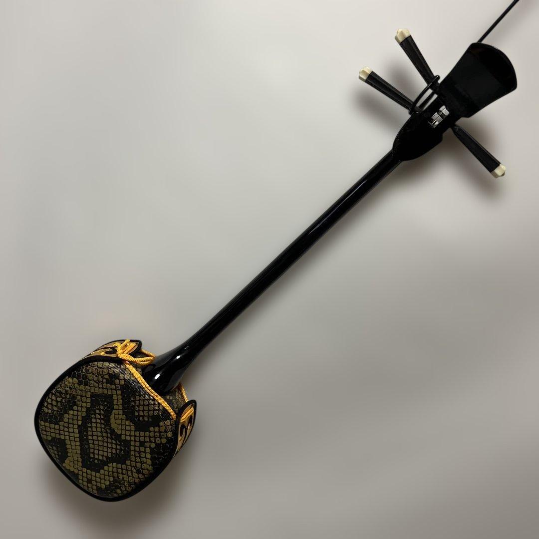 沖縄三線本体・収納布袋付き　超美品新品★最終値下げ★