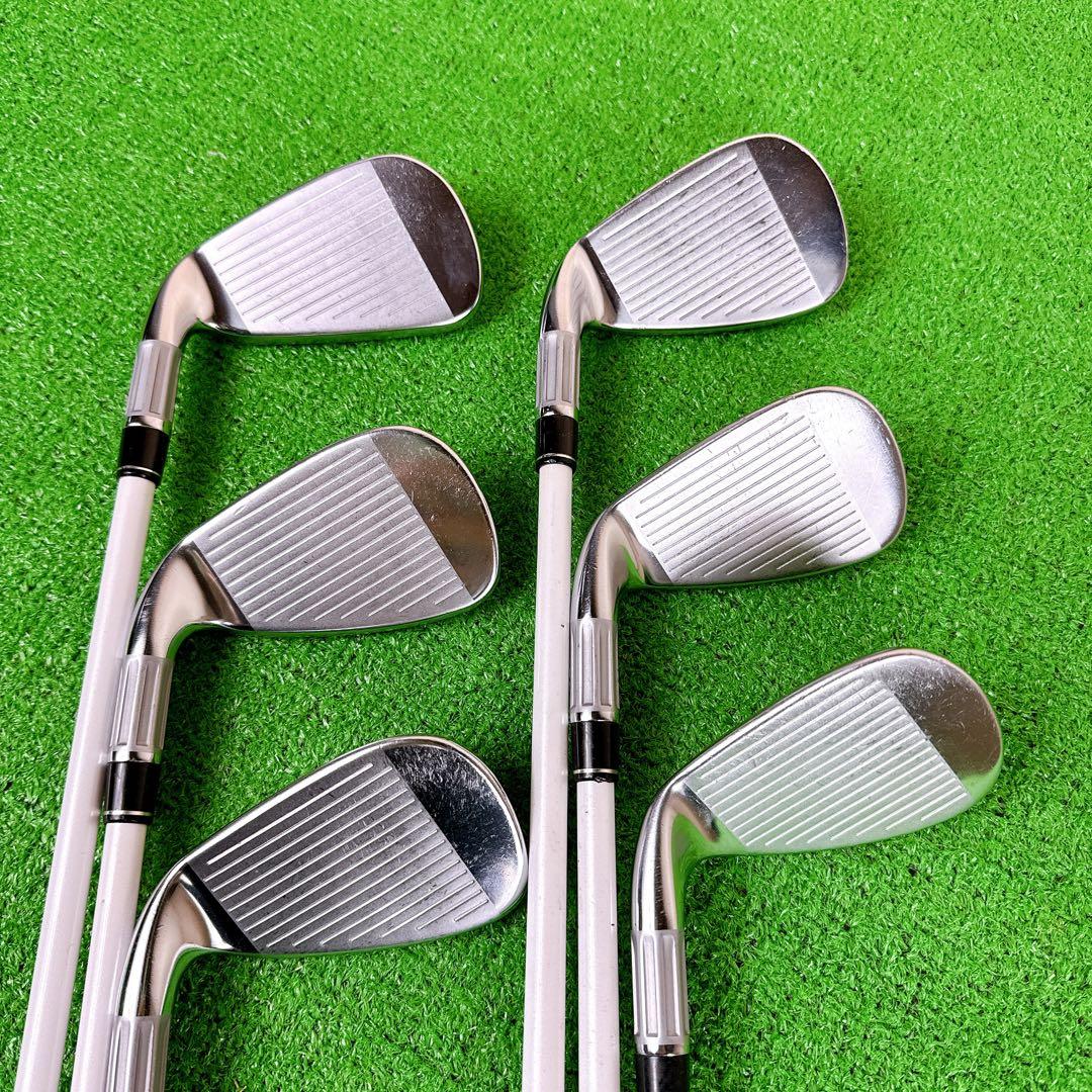 レディース TaylorMade M2 初代 アイアンセット 6本 L ゴルフ
