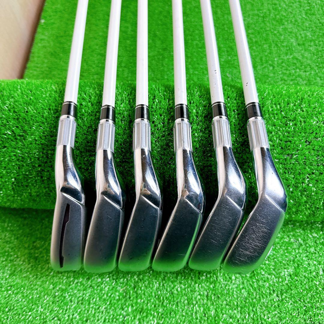 レディース TaylorMade M2 初代 アイアンセット 6本 L ゴルフ