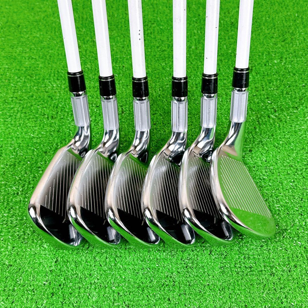 レディース TaylorMade M2 初代 アイアンセット 6本 L ゴルフ