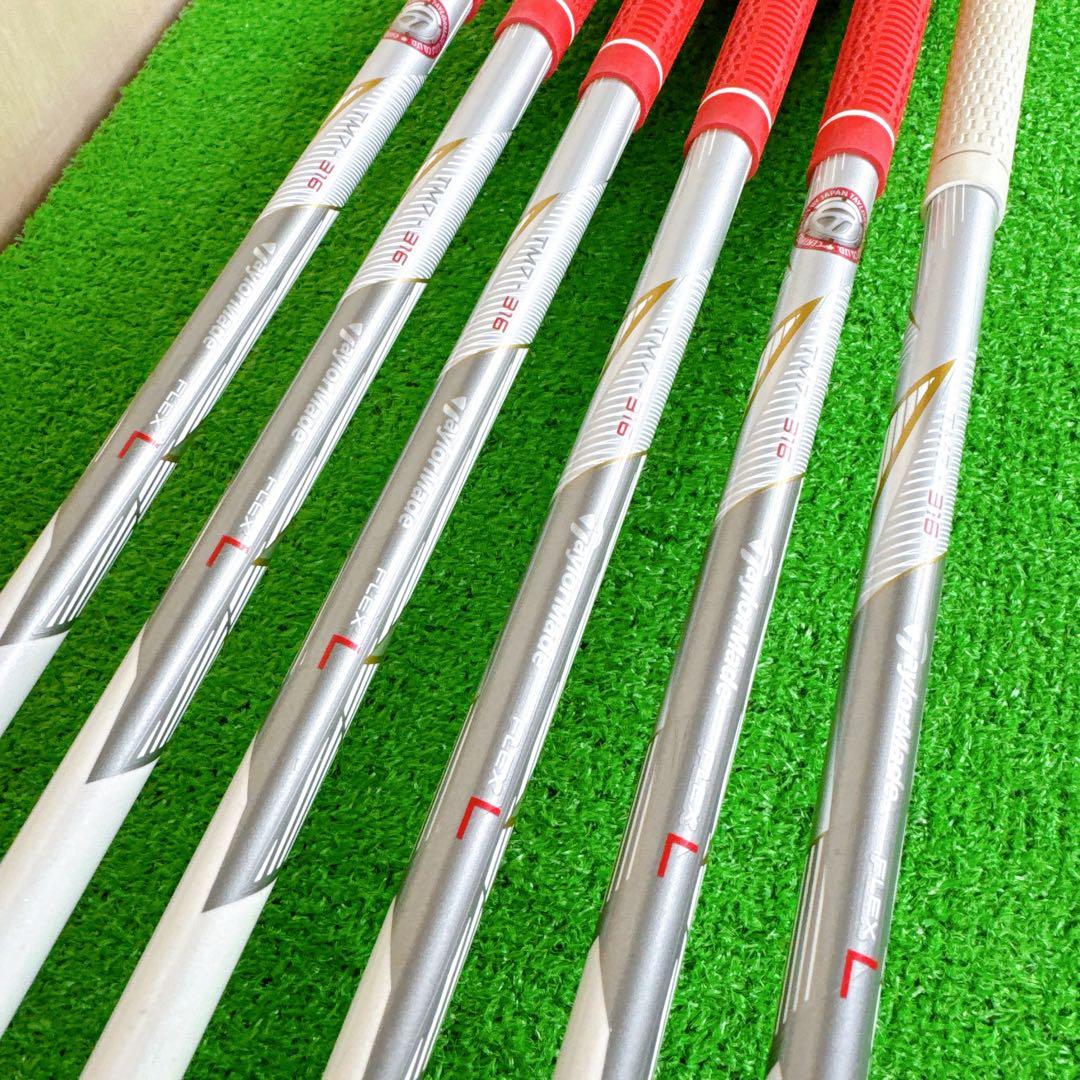 レディース TaylorMade M2 初代 アイアンセット 6本 L ゴルフ