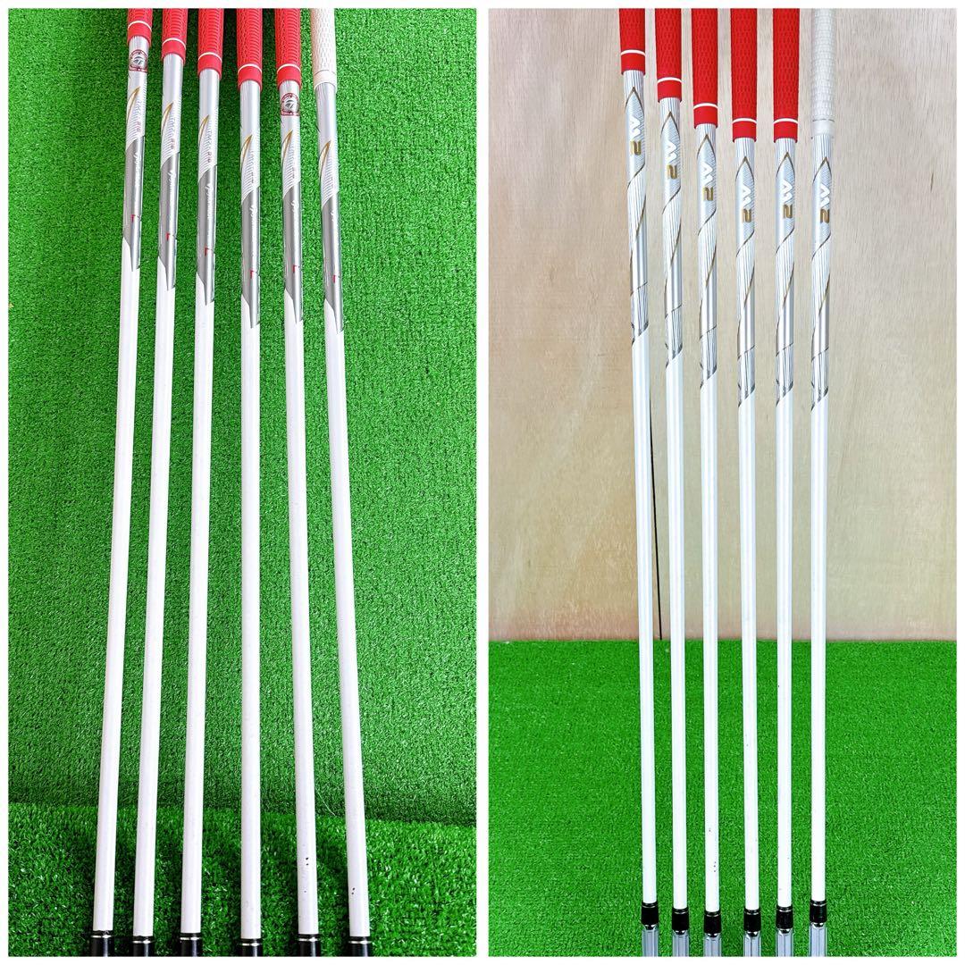 レディース TaylorMade M2 初代 アイアンセット 6本 L ゴルフ