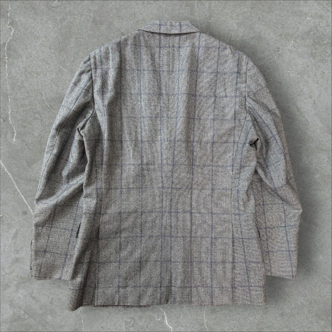 BEAMS F テーラードジャケットジャケット カノニコ グレー チェック