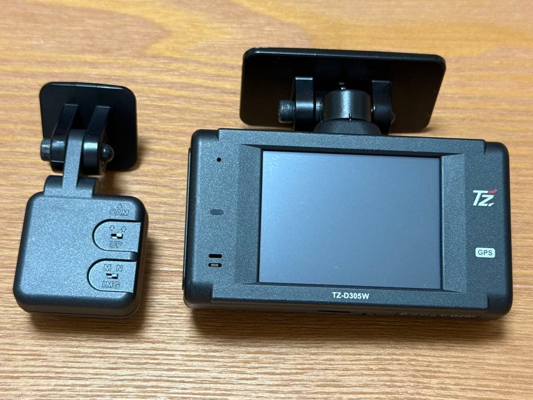 TZ-D305W ドライブレコーダー 前後2カメラ