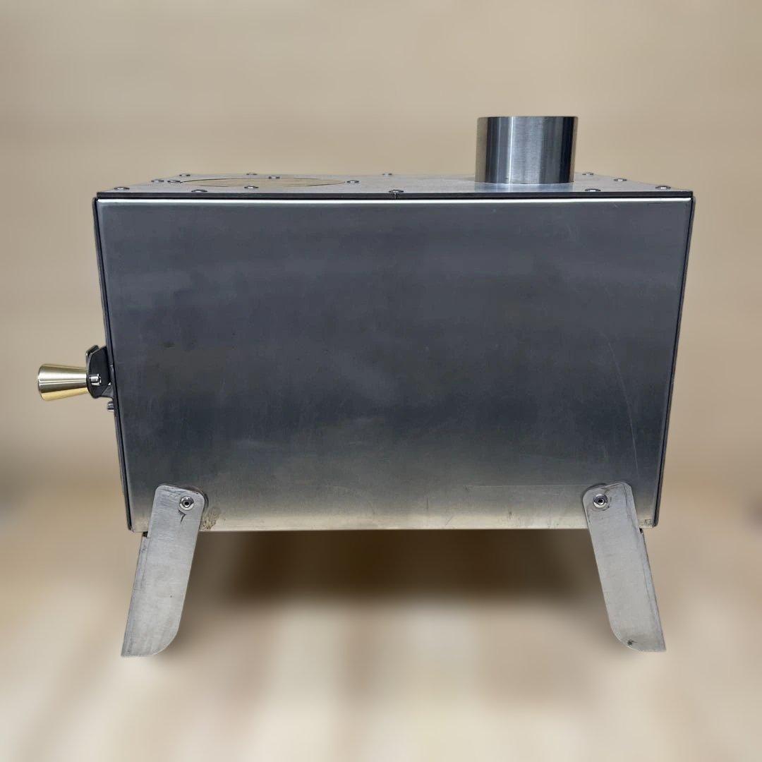 薪ストーブ　テント用　卓上　コンパクト　ステンレス　キャンプ　アウトドア