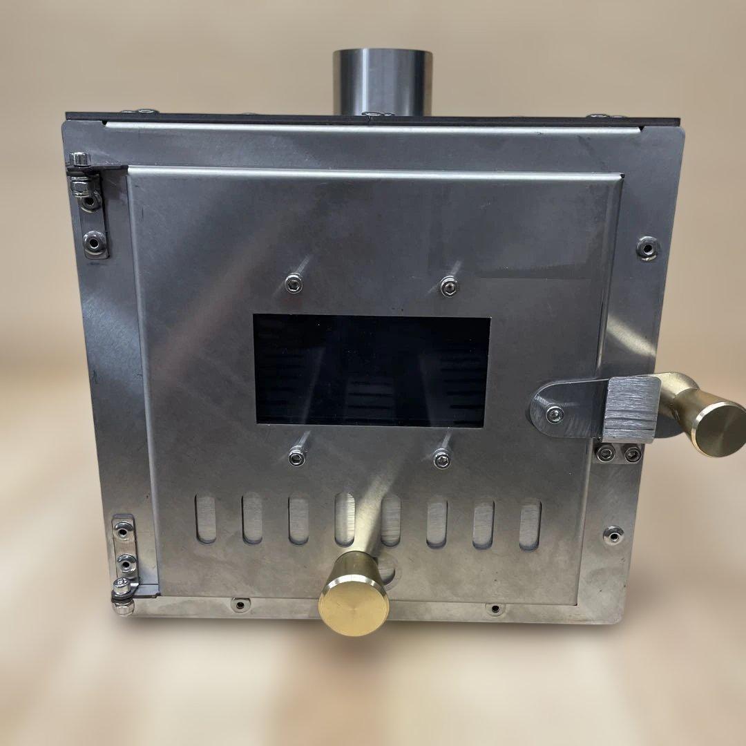 薪ストーブ　テント用　卓上　コンパクト　ステンレス　キャンプ　アウトドア