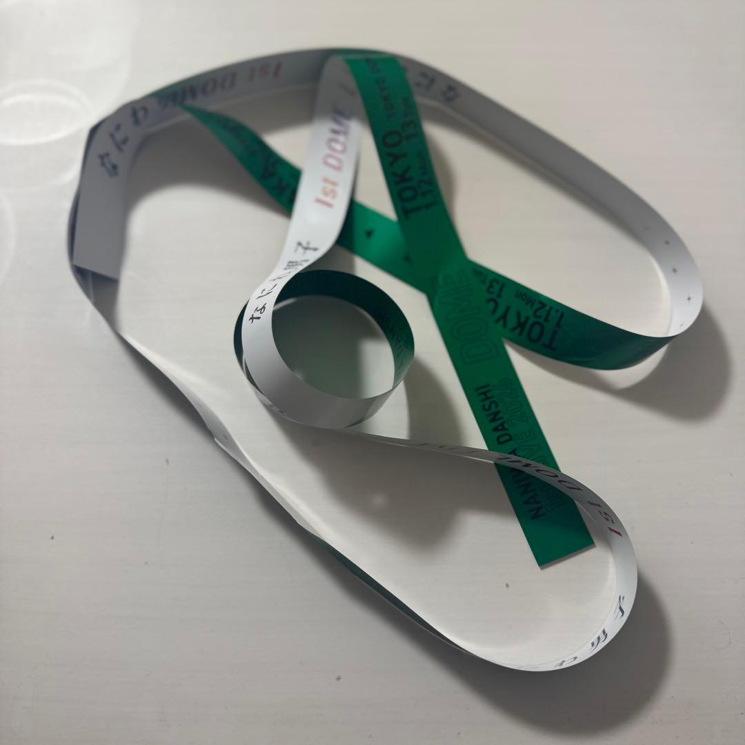 なにわ男子 VoyAGE 1st DOME LIVE 銀テープ 銀テ 緑 ① - メルカリ