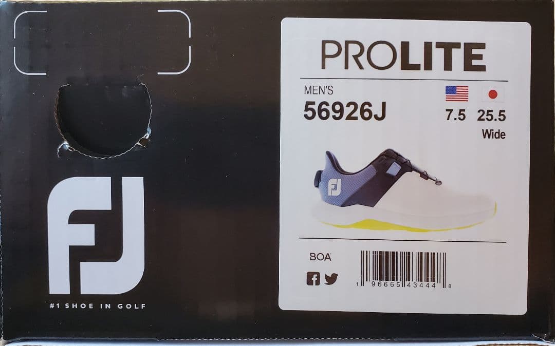 FootJoy PROLITE BOA ゴルフシューズ 25.5 新品未使用