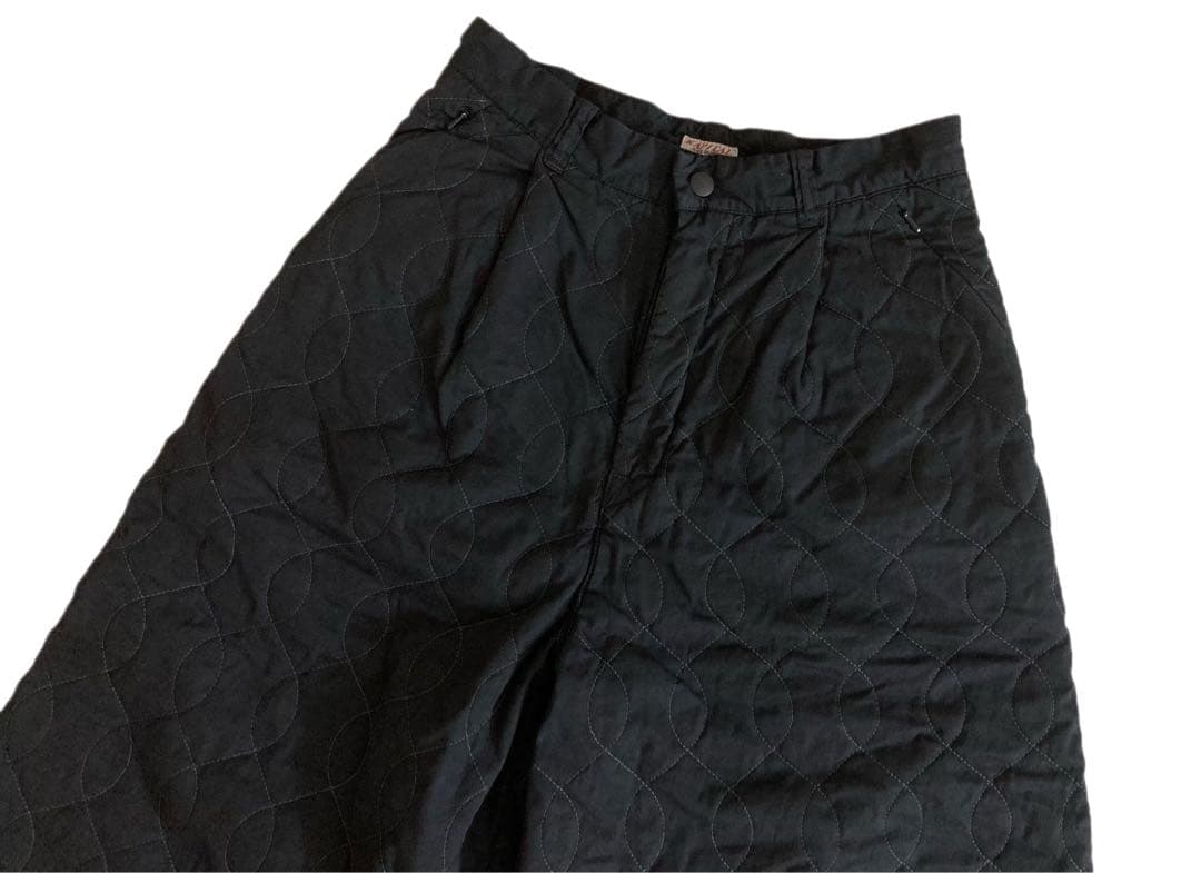 KAPITAL キャピタル キルティング ワイド パンツ