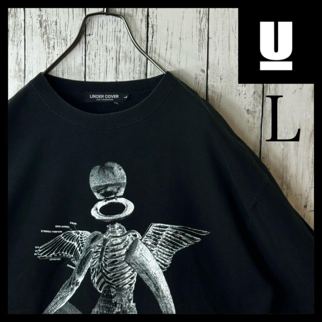 名作】アンダーカバー 初期 堕天使 NO ENGELS スカル スウェット L