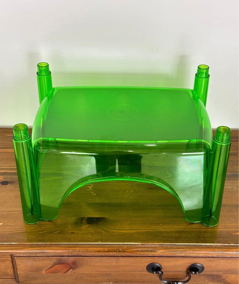 グッチーニ アクリルラック スタッキングバスケット スペースエイジ