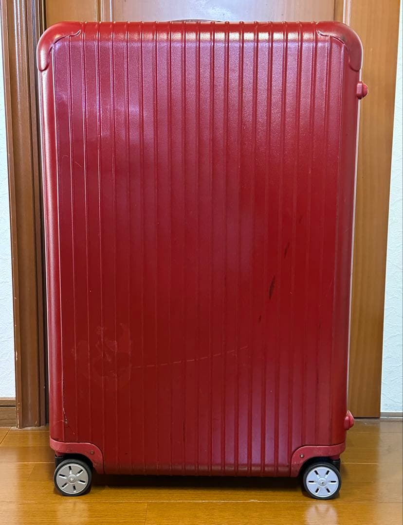リモワ　RIMOWA スーツケース　赤　レッド