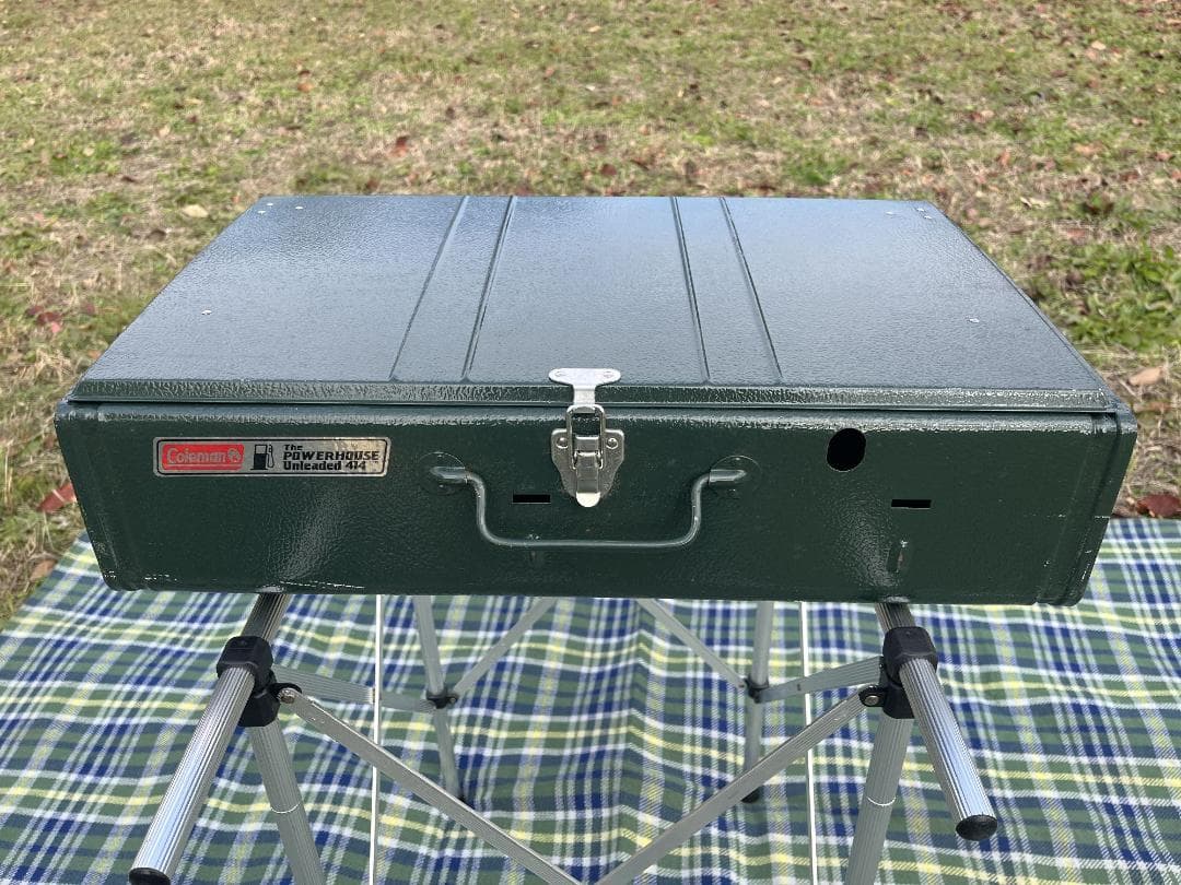 現状！【Coleman】 キャンプのド定番 ツーバーナー アンレデッド414