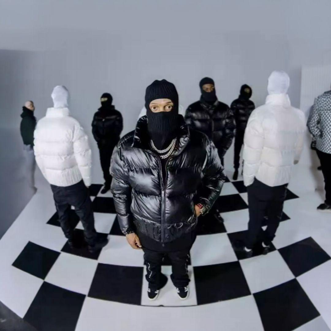 Trapstar ダウンジャケット ブラック メンズ レディース 光沢 S