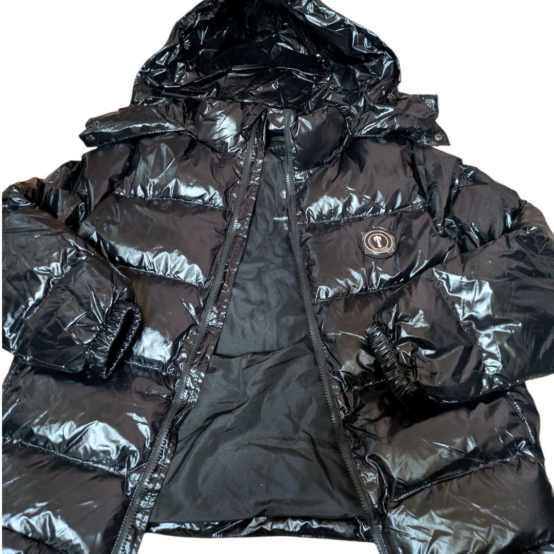 Trapstar ダウンジャケット ブラック メンズ レディース 光沢 S