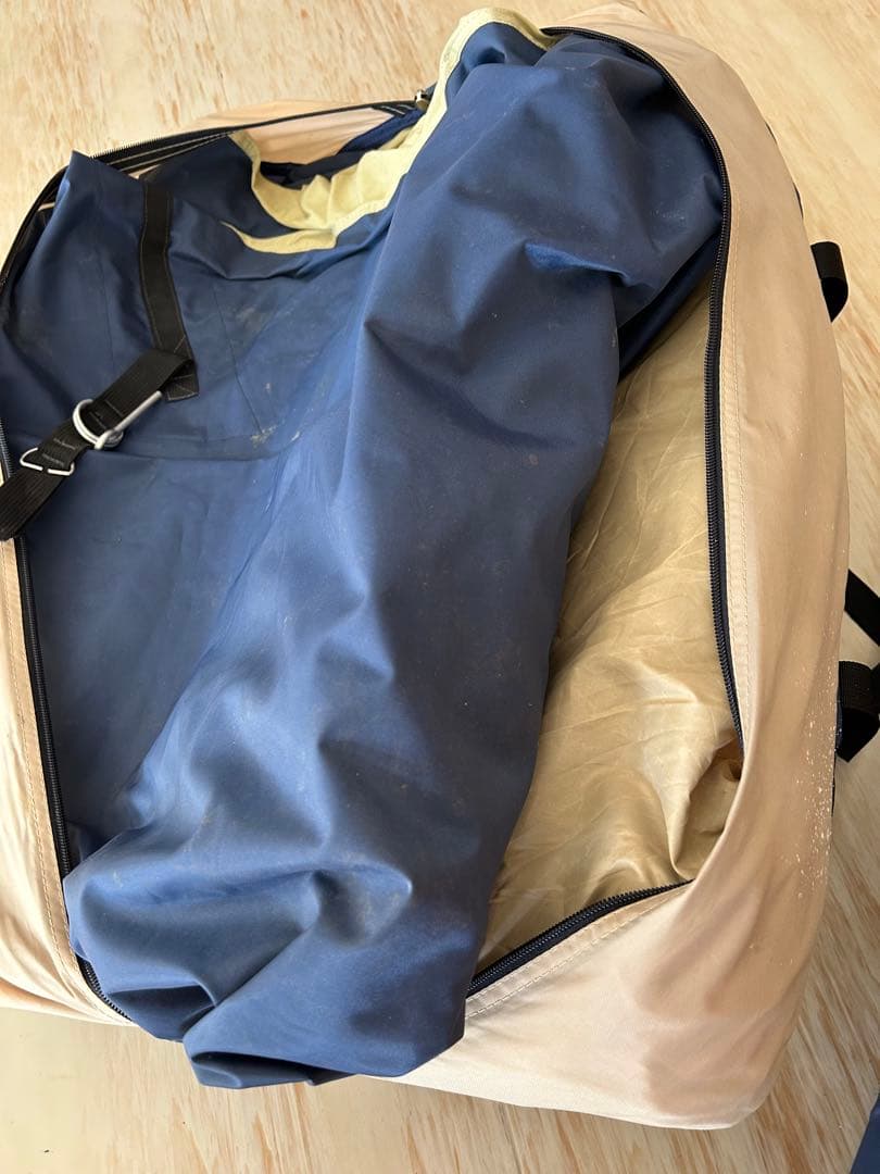 UNIFLAME キャンプテント ベージュ・ネイビー4人用